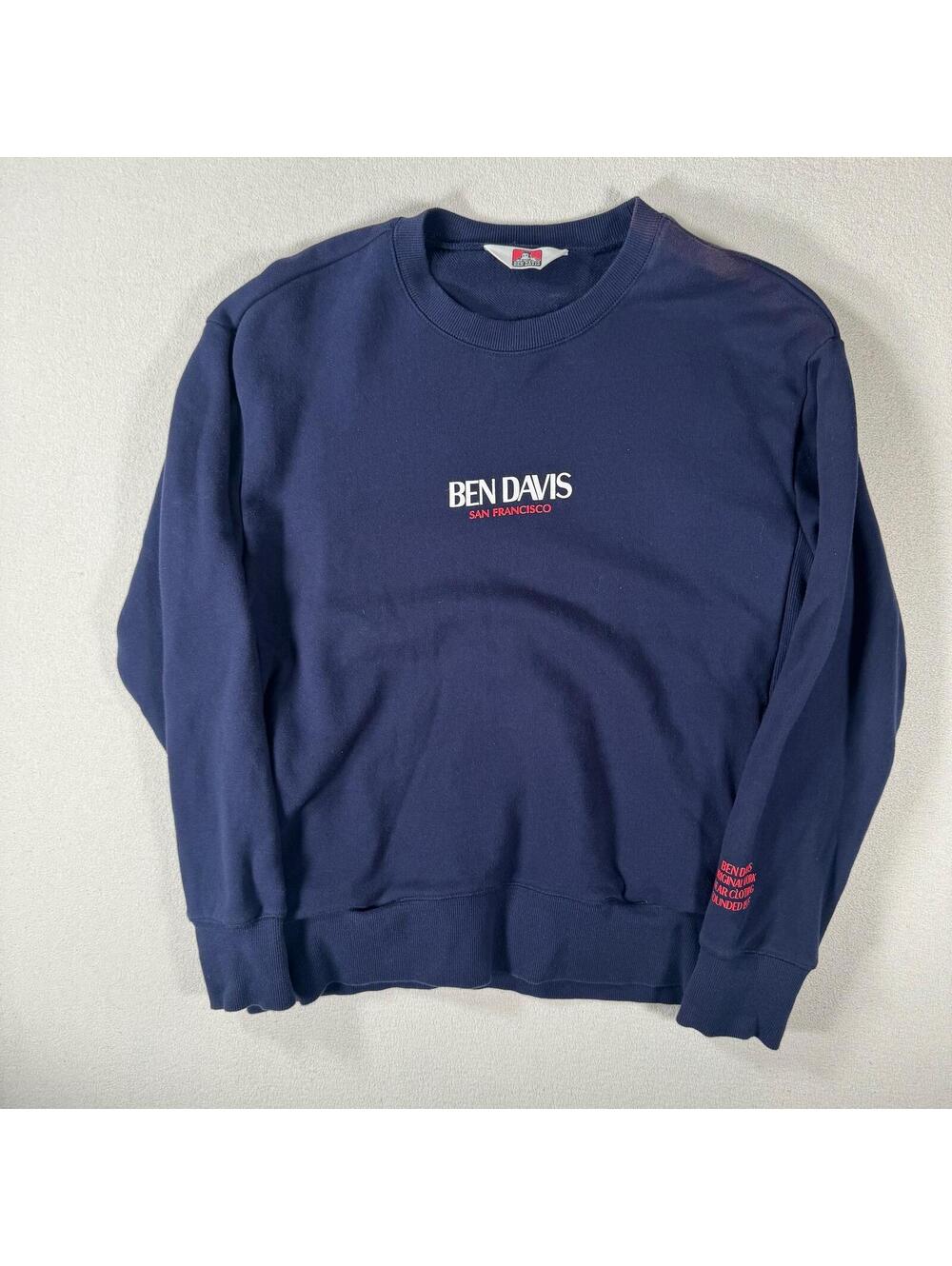 Vintage Ben Davis Navy Blue Classic Crewneck